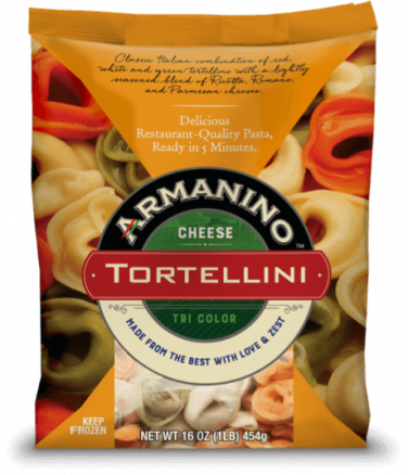 Armanino Tri Color Cheese Tortellini
