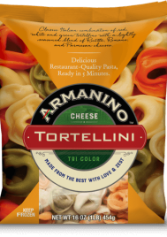 Armanino Tri Color Cheese Tortellini