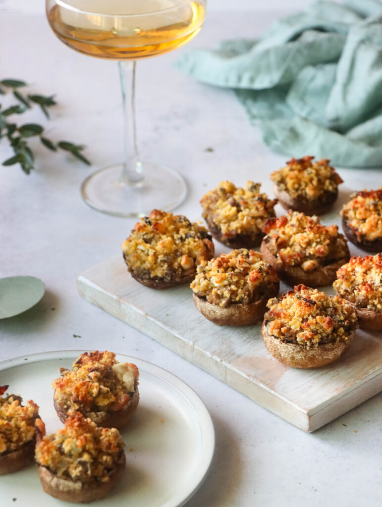 Blue Cheese Stuffed Mushrooms