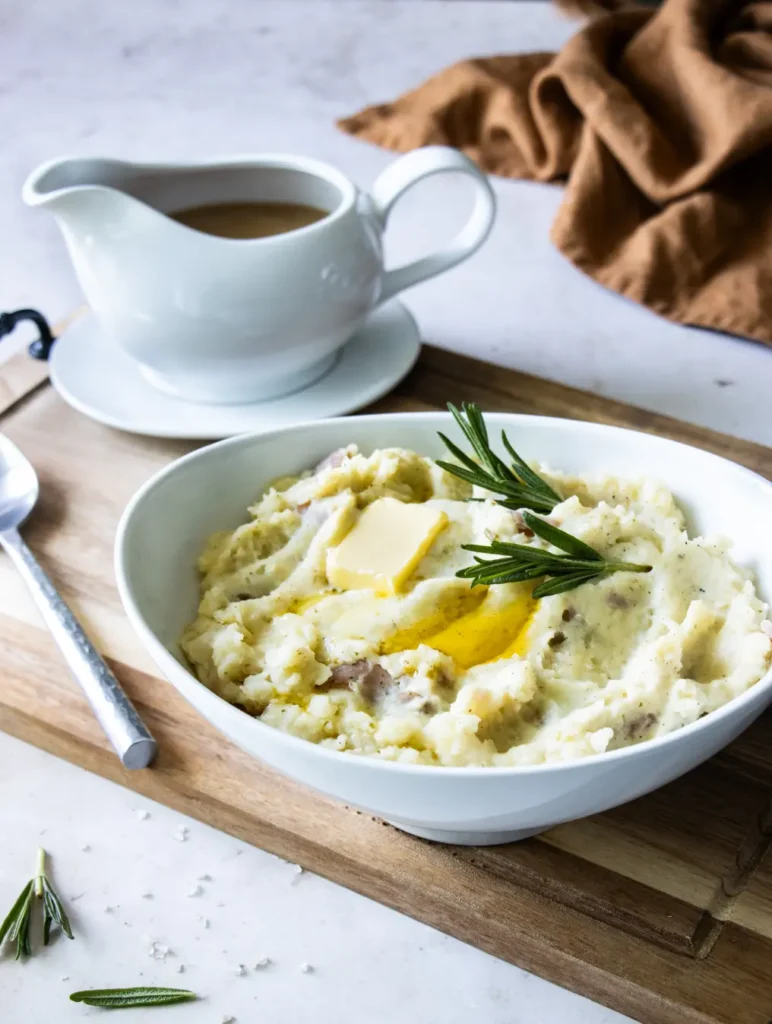 Garlic Herb Mashed Potatoes