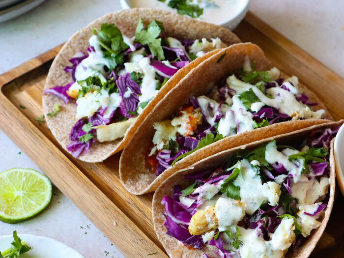 Grilled Garlic Lime Fish Tacos