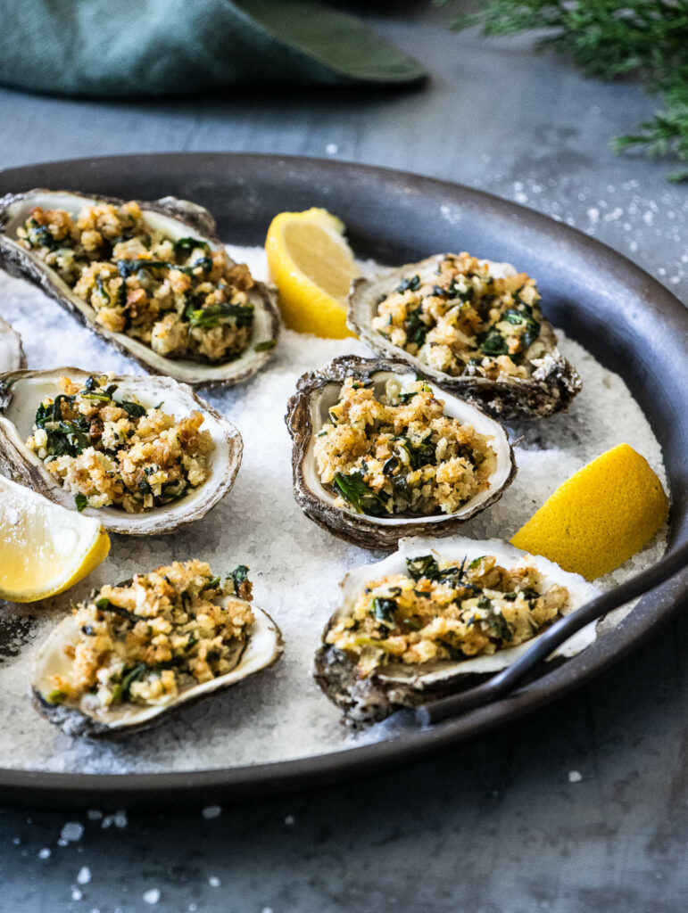 Oysters Rockefeller