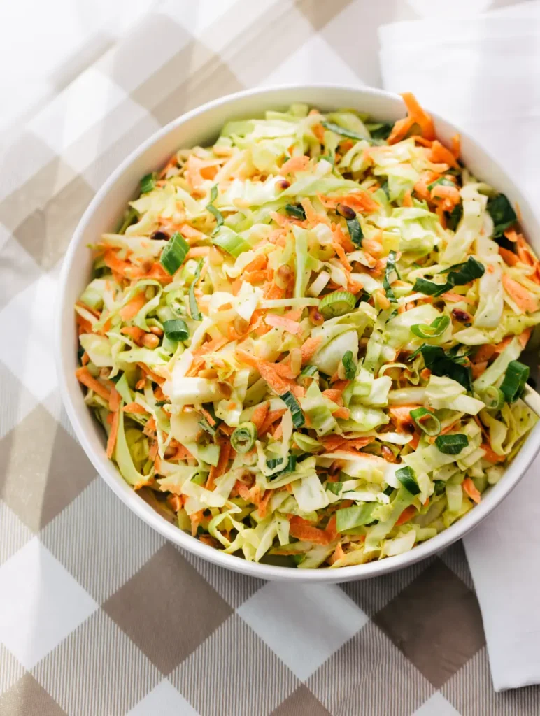 Creamy Pesto Coleslaw