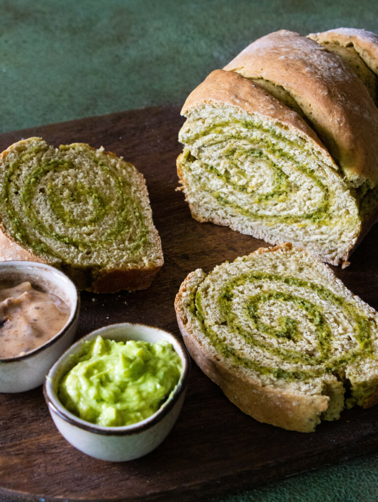 Pesto Soda Bread