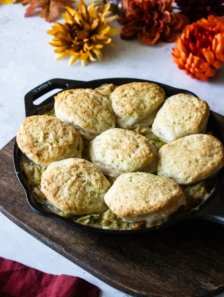 Pesto Turkey Pot PIe