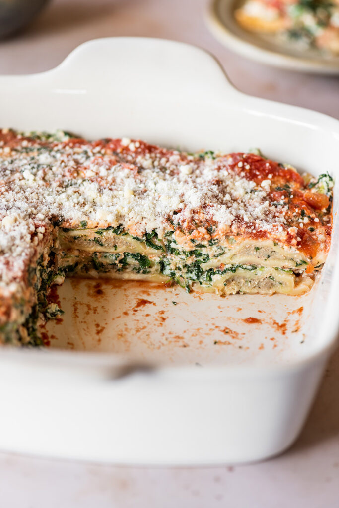 Ravioli Spinach Lasagna