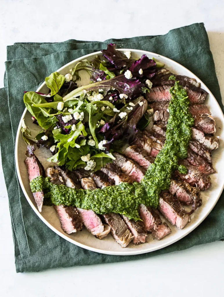 Steak and Chimichurri