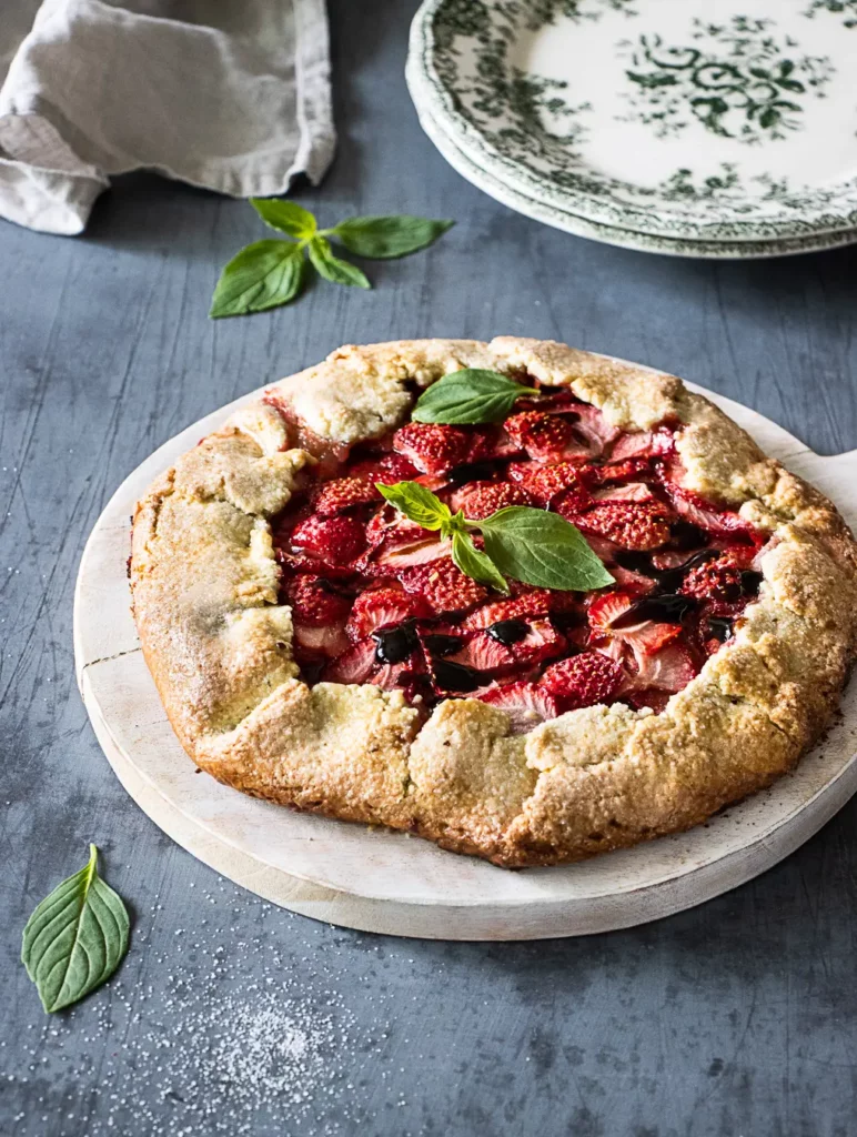 Strawberry Pesto Gallette