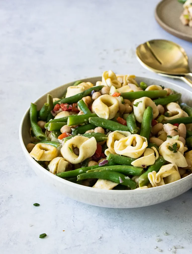 Three Bean Tortellini Salad