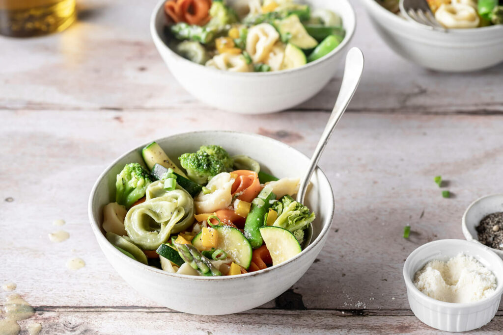 Cheese Tortellini Primavera