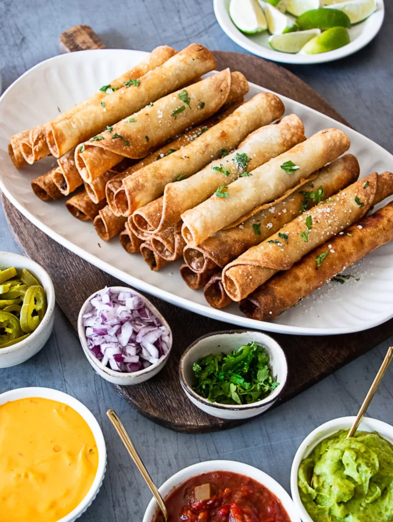 Turkey Meatballs Taquitos